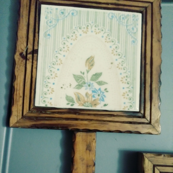 🍜2 DAL-TILE TRIVET HANDMADE COASTER🍲 - Picture 3 of 7